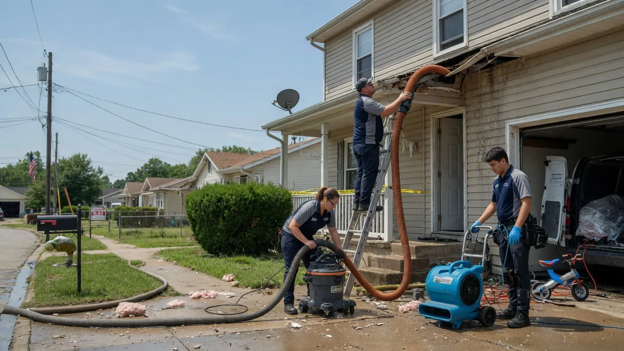Water Damage Restoration in Hamlet, IN near me
